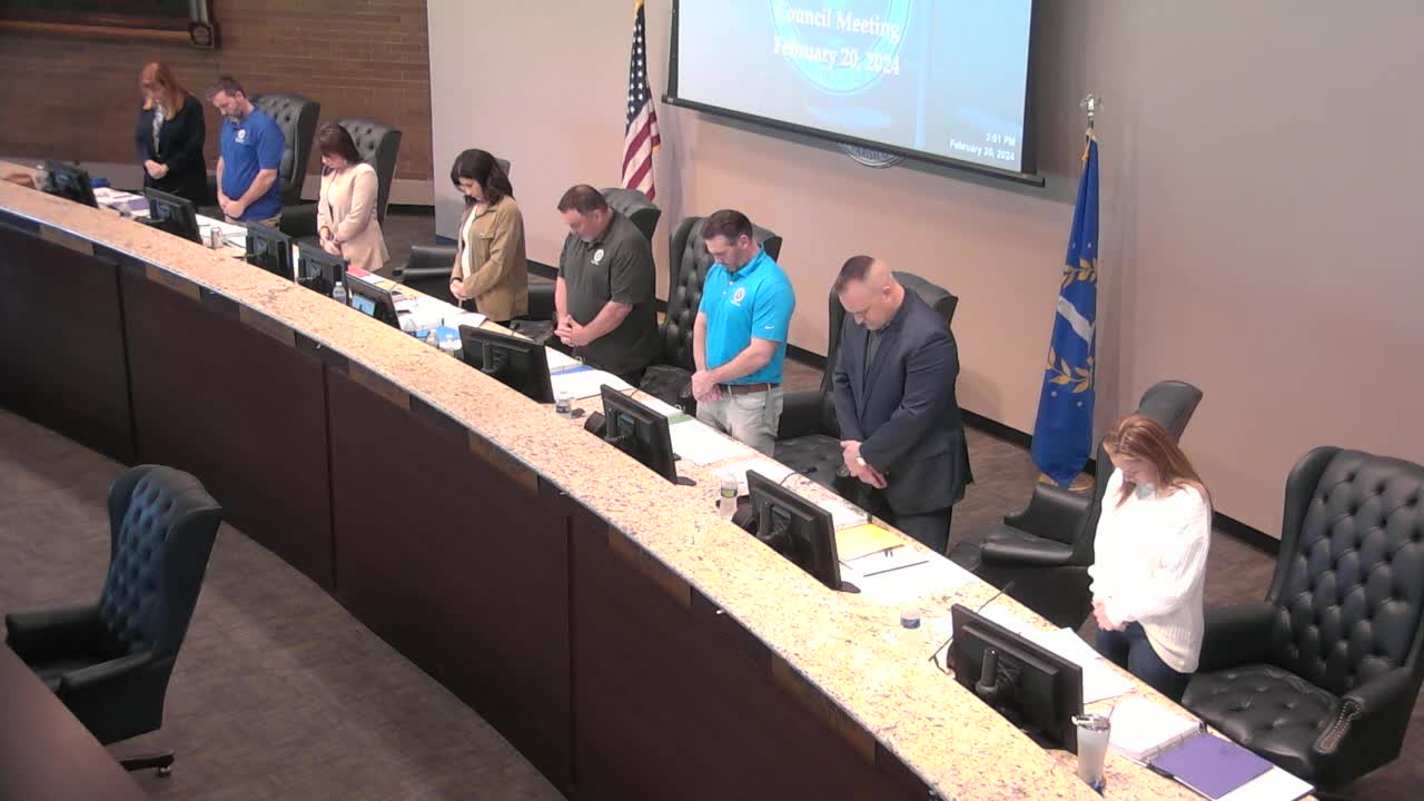 Thumbnail image for Council Meeting- 2/20/2024
