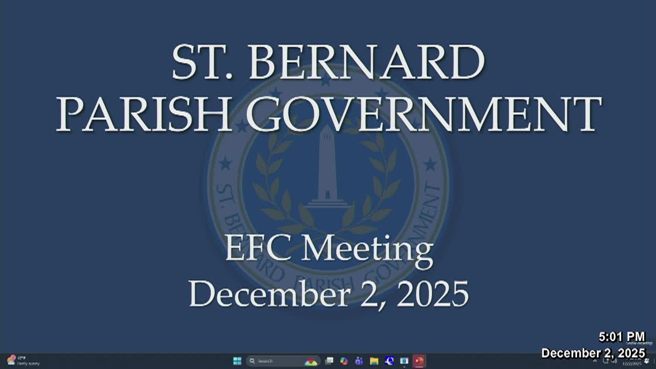 Thumbnail image for Executive Finance Committee - 12/2/25