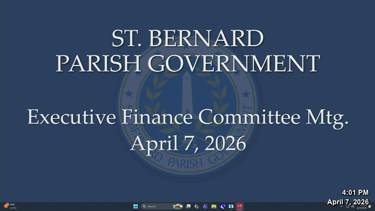 Thumbnail image for Executive Finance Committee 4-7-26